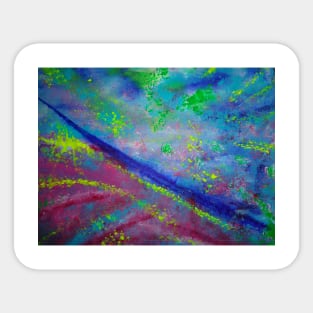 Abstract artwork Sticker